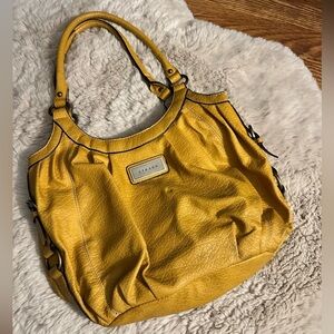 Strada Faux Leather Hobo Shoulder Bag